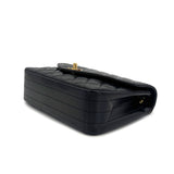 Vintage Half Moon - Black Lambskin
