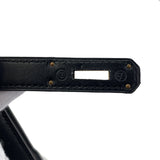 Kelly 28 Sellier - Black Boxcalf