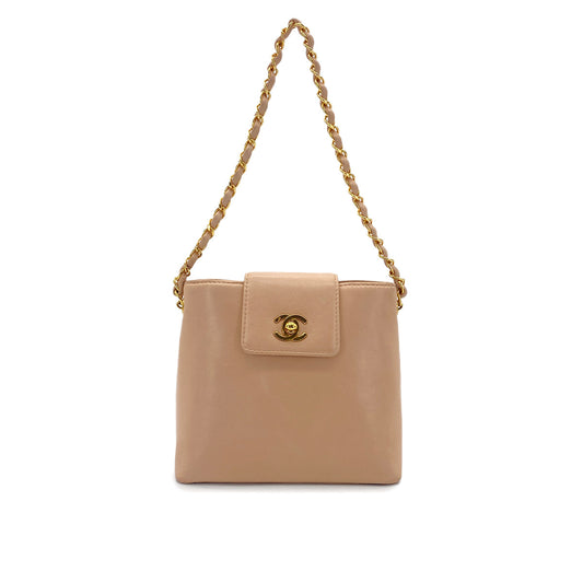 Vintage Shoulder Bag - Blush Lambskin