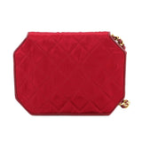 Vintage Octagon - Red Satin