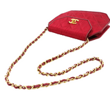 Vintage Octagon - Red Satin