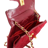 Vintage Octagon - Red Satin