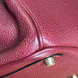 Birkin 30 (Togo, Rouge H)