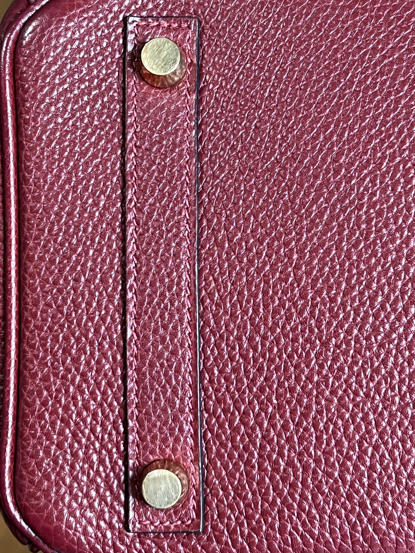 Birkin 30 (Togo, Rouge H)