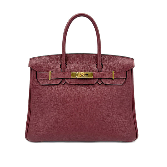 Birkin 30 (Togo, Rouge H)