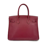 Birkin 30 (Togo, Rouge H)