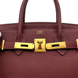 Birkin 30 (Togo, Rouge H)