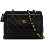 Vintage Chanel Tote - black lambskin