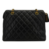 Vintage Chanel Tote - black lambskin