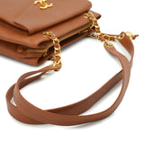 Vintage Coco Ball Tote - cognac caviar