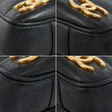 Vintage Triple Coco Vertical Tote - black caviar