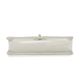 Stadium bag - white lambskin and vinyl