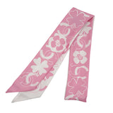 Twilly - pink silk