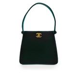 JP-83 Vintage Velvet Handbag - green