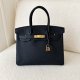 Birkin 30 - blue nuit togo