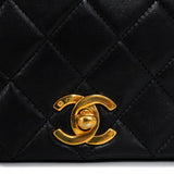 Vintage Full Flap - black lambskin