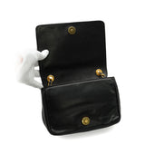 Vintage Cocomark Crossbody - black lambskin