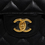 Jumbo Classic Flap - black caviar