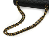 Jumbo Classic Flap - black caviar