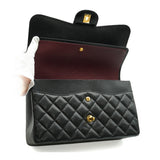Jumbo Classic Flap - black caviar
