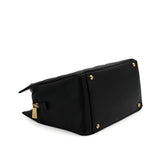 Vintage Shoulder Tote - black caviar