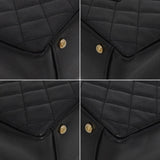 Vintage Shoulder Tote - black caviar