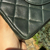 Vintage Medium Classic - Dark Green Lambskin (Series 1)