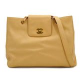 Vintage Chanel Tote beige claire caviar - Series 4 (1994-1996)
