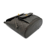 Vintage Duma Backpack - Khaki Lambskin