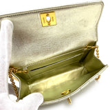 Vintage Mini Mademoiselle - Gold Lambskin