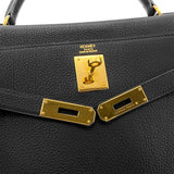 Kelly 32 - Black Togo