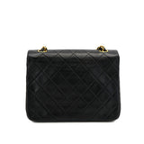 Vintage Square Classic- Black Lambskin