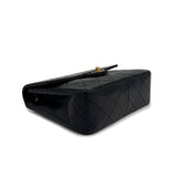 Vintage Square Classic- Black Lambskin