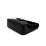 Vintage Square Classic- Black Lambskin