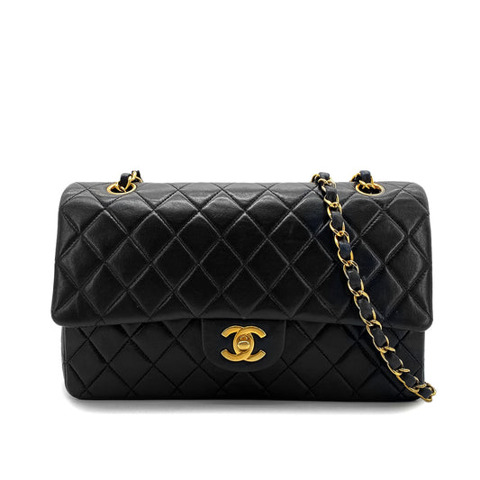 Vintage Medium Classic Flap - Black Lambskin (pre-order)