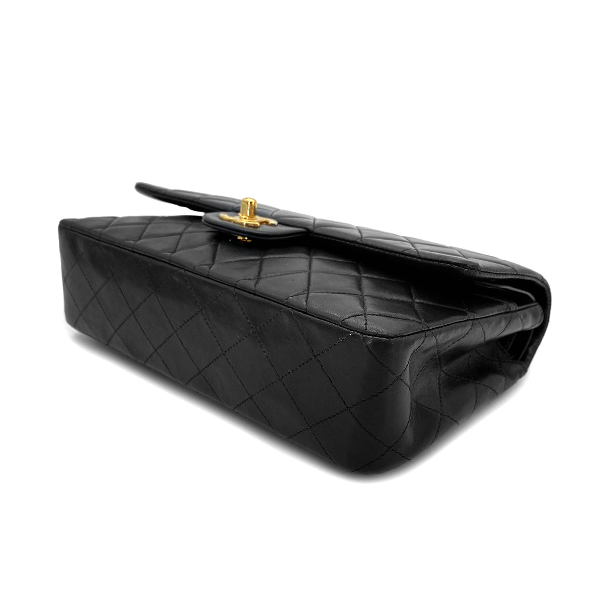 Vintage Medium Classic Flap - Black Lambskin (pre-order)