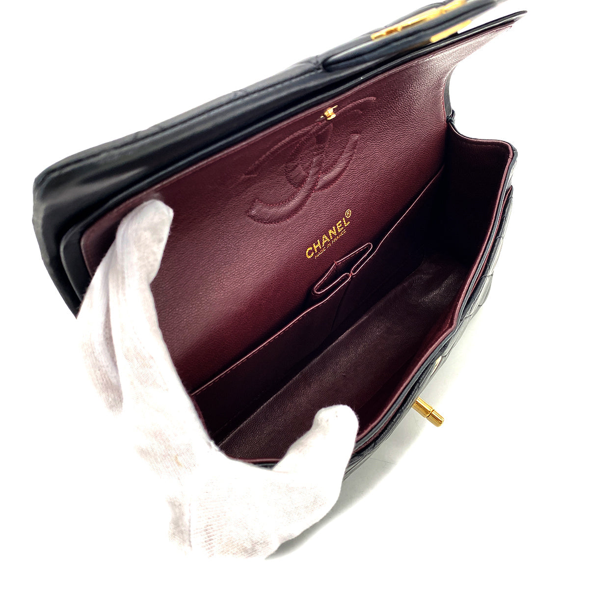 Vintage Medium Classic Flap - Black Lambskin (pre-order)